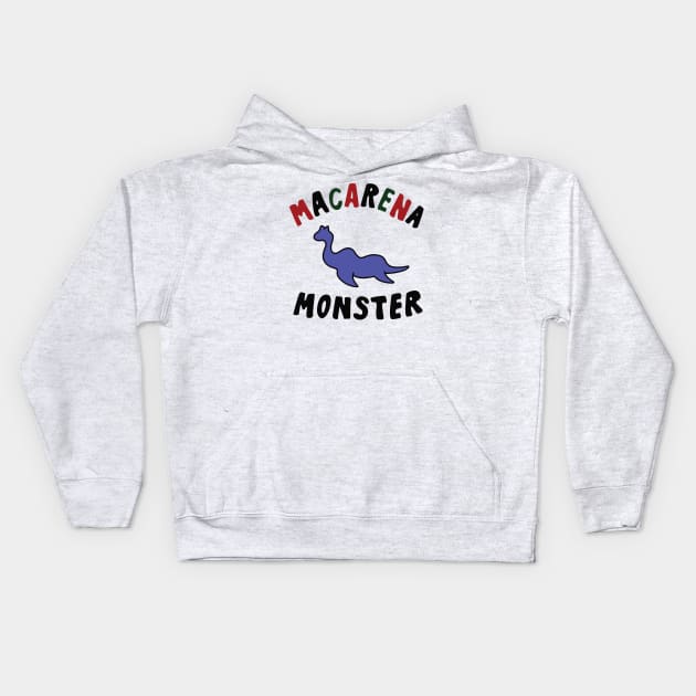 Macarena Monster Kids Hoodie by saintpetty